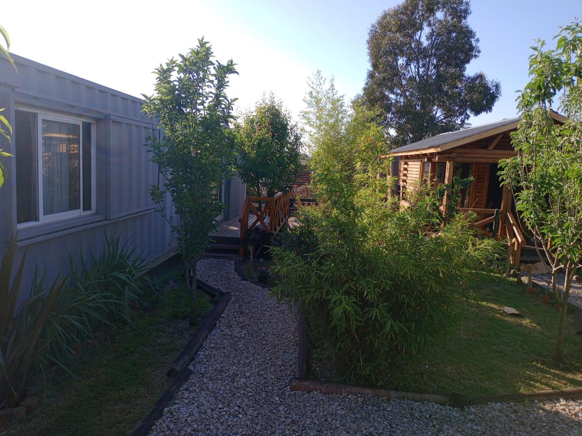 Foresta Acantilados, Casa Container Y Cabana De Troncos Мар дел Плата Екстериор снимка